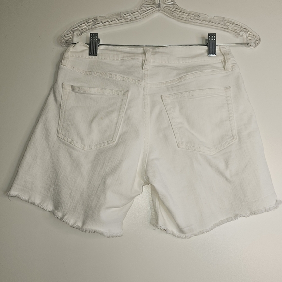J.CREW High-rise denim short in white Size 25 - Picture 5 of 9